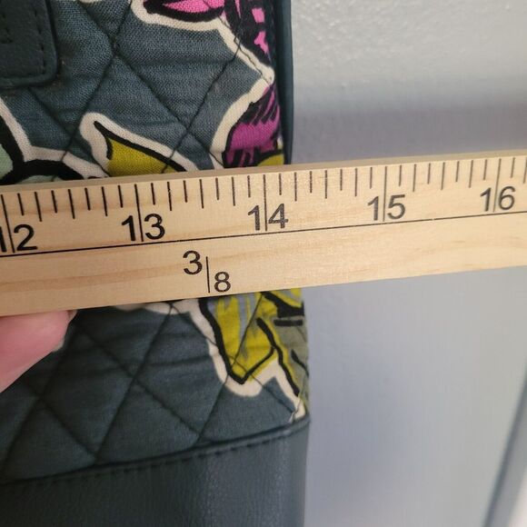 VERA BRADLEY FALLING FLOWERS DAY OFF SATCHEL Handbag‎ Crossbody - Picture 9 of 15